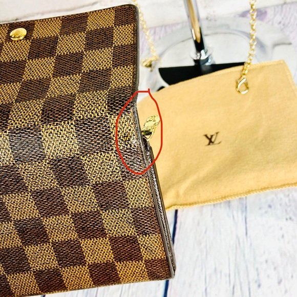 Louis Vuitton Porte Tresor wallet crossbody OR bum bag in Damier Ebene - Picture 9 of 13